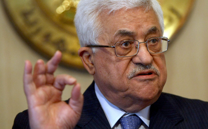 Palestinian authority President Mahmoud Abbas