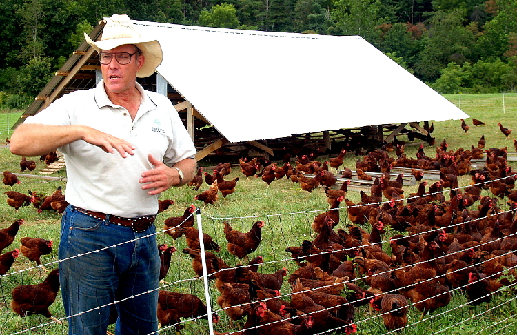 The Washington Post profiles Joel Salatin, America's most famous farmer