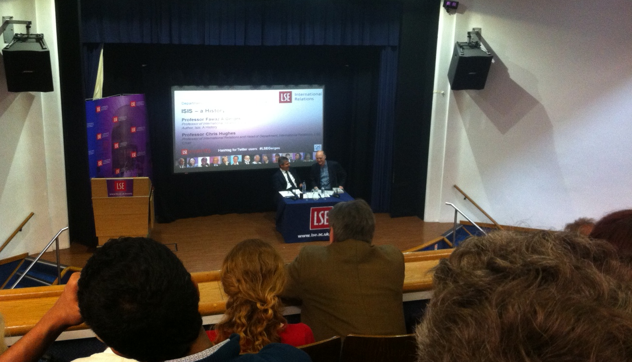 LSE public lecture, expert speaker on the Middle East Professor Fawaz Gerges