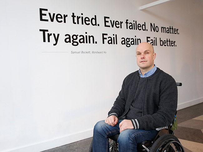 Mark Pollock motivational speaker event