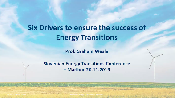 Professor Graham Weale Presentation [please click here]