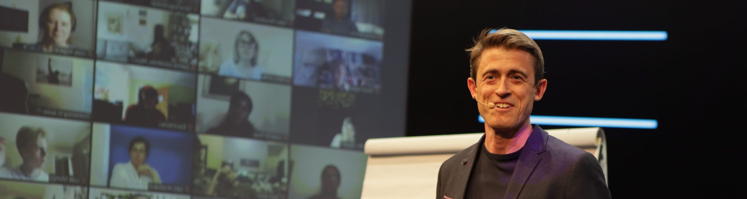 Scott Walker presenting