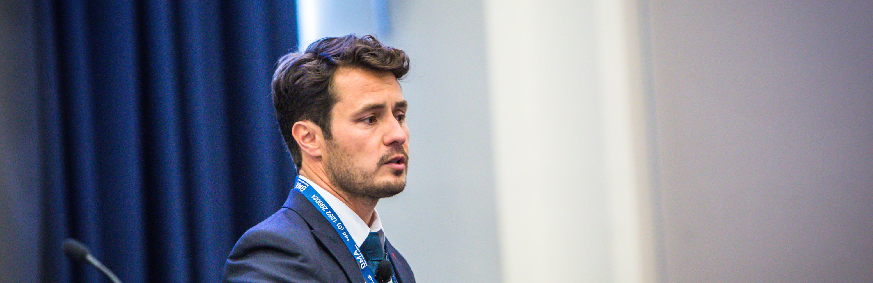 Damian Cottle speaking