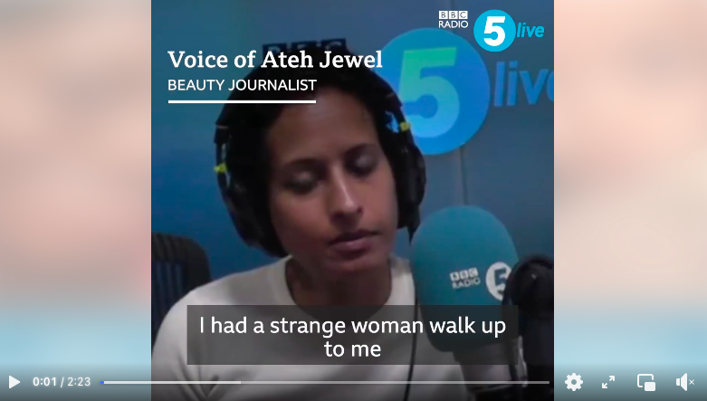 BBC Radio 5 Live | Beauty journalist Ateh Jewel on her twin daughters experiencing colourism