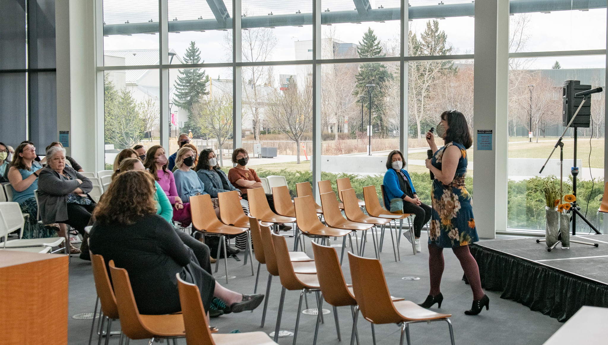 Emma Briant speaking