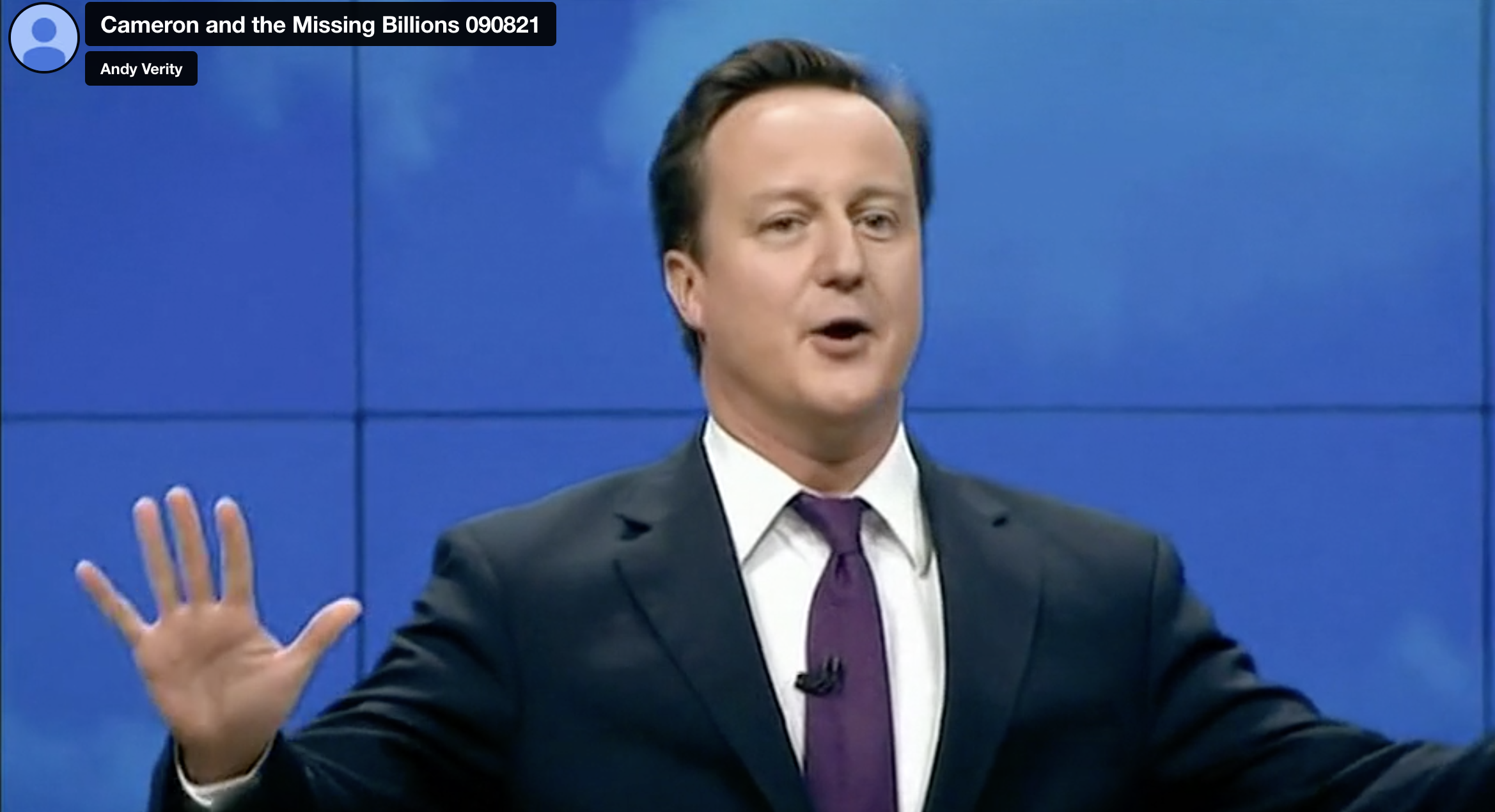 Cameron and the Missing Billions