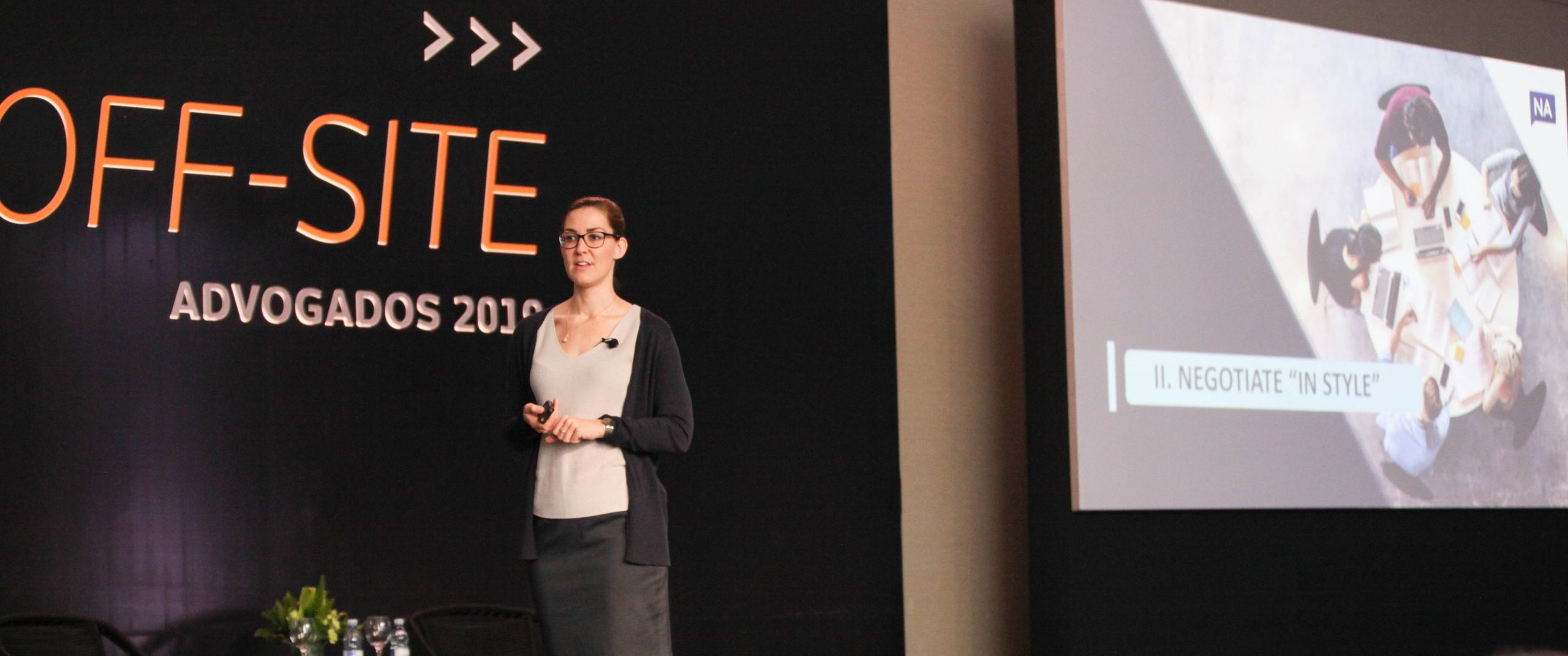 Claudia Winkler speaking