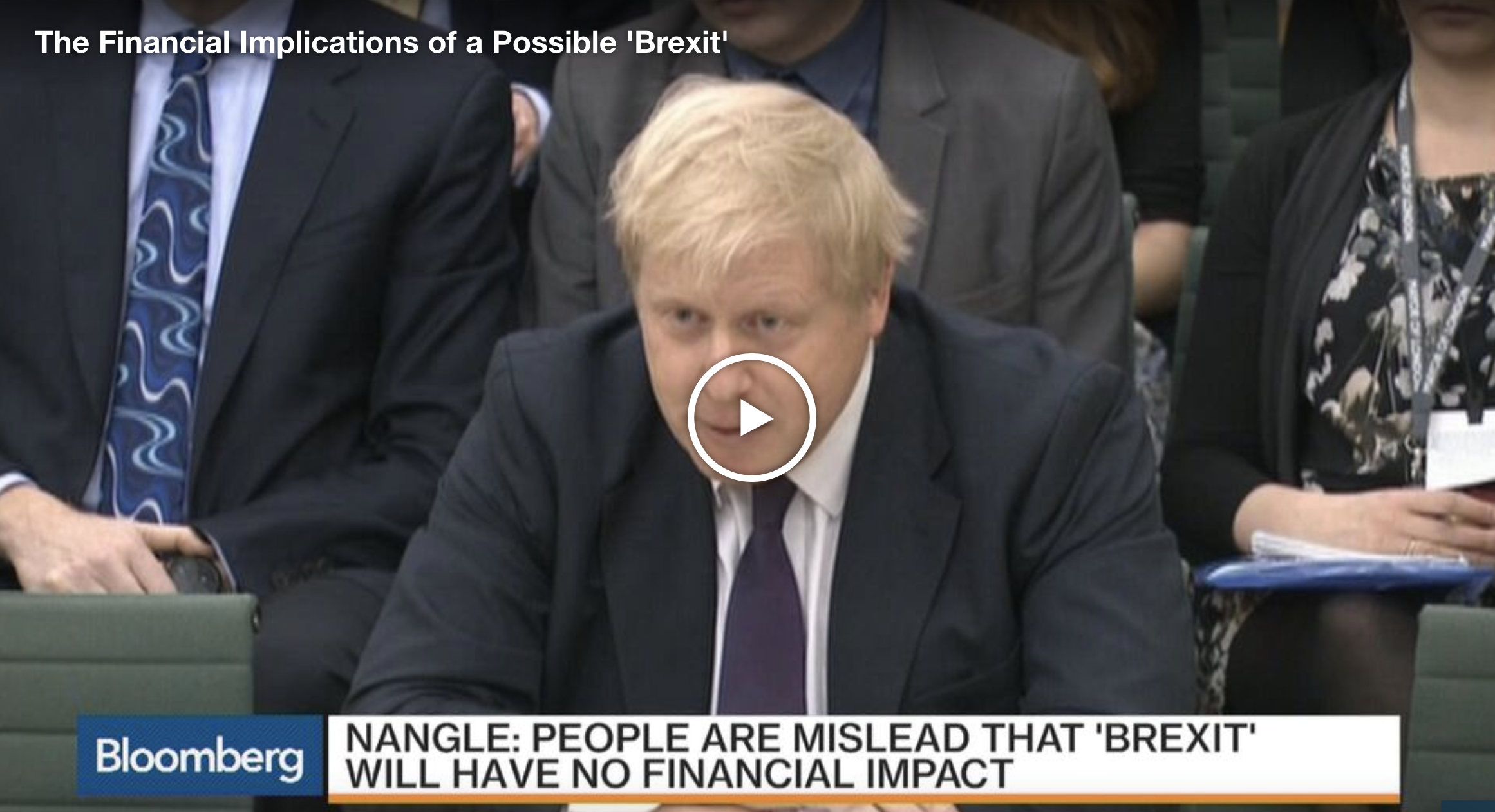 The Financial Implications of a Possible 'Brexit'