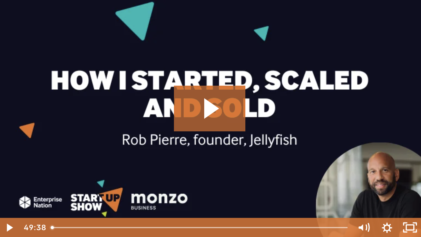 StartUp Show 2024: How I started, scaled and sold – with Rob Pierre