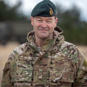 General Sir Patrick Sanders | General Sir Patrick Sanders portrait in military jacket | Chartwell Speakers